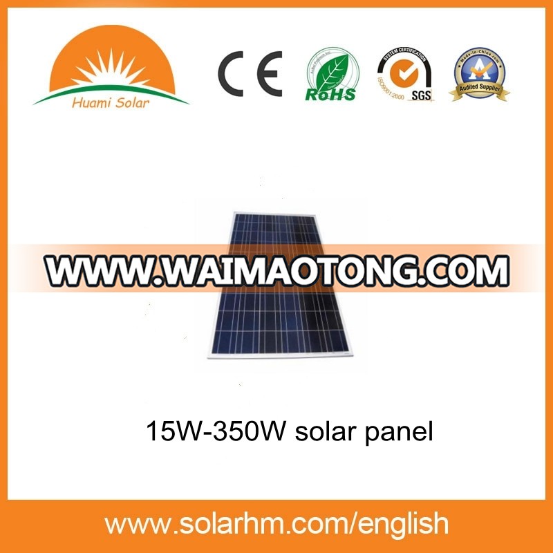 High Efficiency Poly Cell Solar Panel 100W