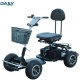 Single Seat Easy Folding Electric Golf Cart with Strong Power 24V 1000W Motor