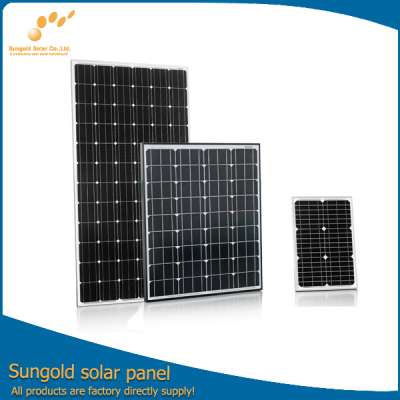 High Efficiency 5W to 320W Solar Panel with Solar World Cells