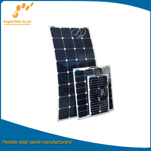 Flexible 100W Solar Panel with Sunpower Cells